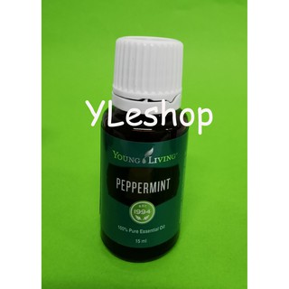 Young Living Peppermint Essential Oil 15ml (Labbeemint Farm)