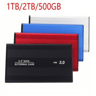HDD External hard drive USB3.0 mobile 2TB/500/1TB high speed PC Desktop Notebook Laptop