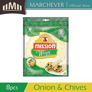 Mission Onion & Chives Wrap (8 pieces)