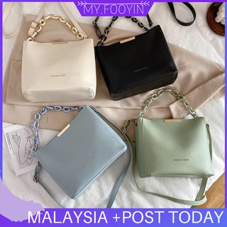 N101 READY STOCK MYFOOYIN woman handbag bucket bag shoulder sling bag (1)
