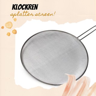Splatter screen KLOCKREN - 34cm