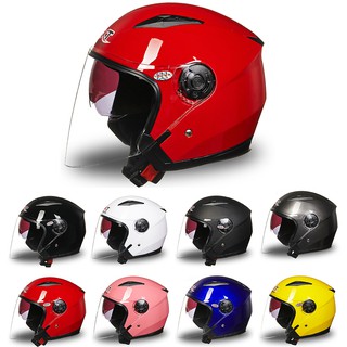Motorcycle Helmet Full Face Anti-UV Double Lens Half Helmet Topi Keledar