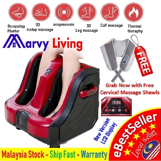 🔥🔥 Marvy Intelligent Foot And Leg Massage Portable Relaxing & Healthy Reflexology Electric Foot Massager 🔥🔥