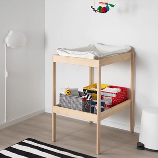 <READY STOCK> IKEA SNIGLAR Solid Wood Baby Diaper Changing Table Meja tukar lampin
