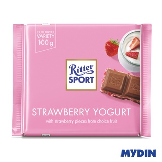 Ritter Sport Strawberry Yogurt (100g) [Imported from UK] Expiry - 01/04/2022