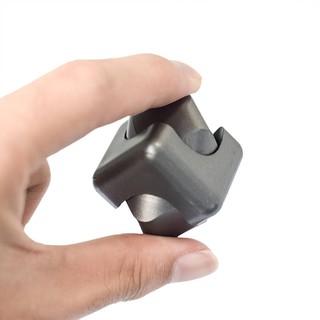 EDC Aluminum Alloy New design Magic Cube Anti-Stress Metal Finger Fidget Spinner