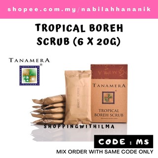 Tanamera Tropical Boreh Scrub (20g X 6 sachet) 💥 READY STOCK 💥 (1)