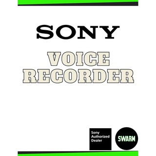 SONY Digital Voice Recorder ICD-BX140 / ICD-PX470 / ICD-UX570F / ICD-TX650 / ICD-TX800
