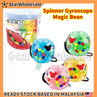 Tiktok Fidget Toys Kids Spinner Gyroscope Magic Cube Bean Fingertip TikTok