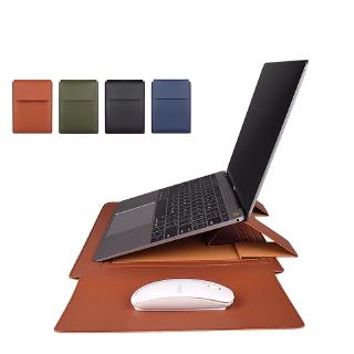 Stand Tablet Cover Soft PU Leather Laptop Sleeve case Notebook bag 13.3 14 15.6 inch For Macbook Air Pro Xiaomi DELL huawei lenovo acer asus