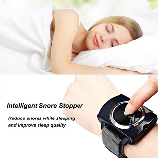Anti Snurken Apparaat Stop Snurken Intelligente Snore Stopper Polsband Horloge Beste Oplossing Voor Slaap Anti Snurken