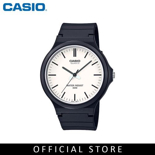 Casio General MW-240-7E Black Resin Band Men Watch