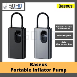 Baseus Car Inflator Pump Wireless Electric Air Pump 150PSI Tire Inflator Car Tyre Pump for Bicycle Motorcycle