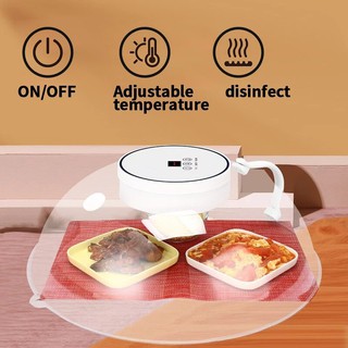 🥘Electric Heating Food Cover Food Insulation Warmer Temperature Disinfection Tudung Saji Elektrik 电子