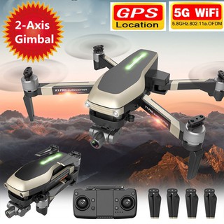 Golden L109 Pro Drone GPS 4K HD Gimbal Camera Anti-Shake 5G WIFI FPV Brushless RC Quadcopter