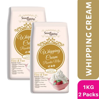 [TWIN] Snow Whip - Whipping Cream Powder Mix (Baking & Cooking)