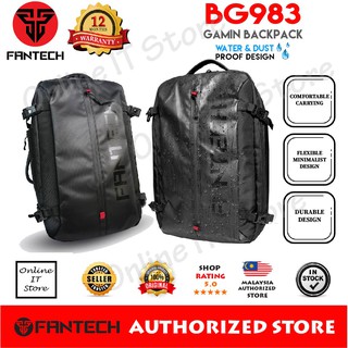 💯 ORI Fantech BG-983 High Quality Water Resistance 15.6" Gaming Backpack-Extra Large