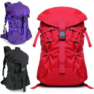 Unisex polyester stylish travel bagpack high school