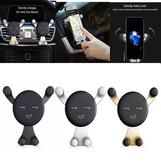 360° Rotating Gravity Car Mount Air Vent Stand Holder For Mobile Cell Phone GPS