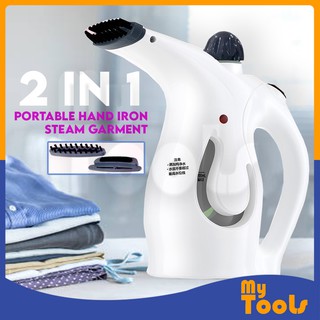 2 In 1 Portable Hand Iron Steam Garment Steamer Brush & Face Beauty Steaming