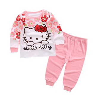 Hello Kitty Pyjamas Babies & Childrens Long Sleeve Pyjamas Set
