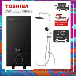 Toshiba Instant Electric Water Heater ( With DC Pump + Rain Shower )
