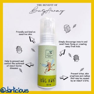 Audelia Natural - Bugs away insect repellent to prevent kids from insect bites