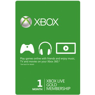 XBOX LIVE Gold 1 Month Subscription | XBOX One | Digital Code