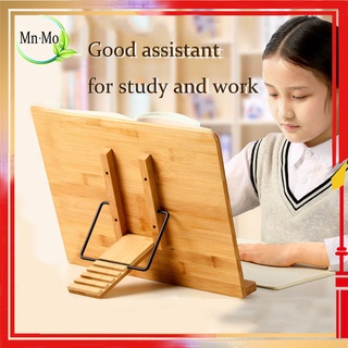 Adjustable Portable Wooden Reading Stand Book Holder Support Document Shelf Bookstand Tablet Music Score Recipe Stand
