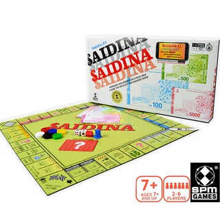 Saidina Traveller Bahasa Malaysia & English Version Boardgame / Permainan Papan Saidina - 100% Original Saidina