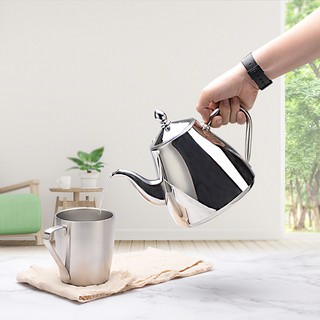 stainless steel Tea pot and Coffee Drip Kettle pot teapot with strainer