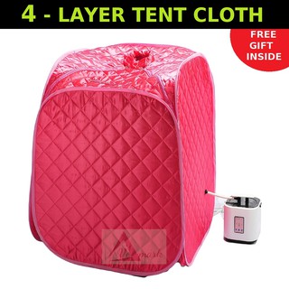 Personal Portable Steam Sauna 4 Layer Tent Stainless Steel Pot Skin Beauty Health Therapy Slimming Postnatal Pregnant (1)