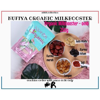 Nufiya Organic Milkbooster 250gm | Milkbooster Advance Plus 15sachet | Nufiya Milkbooster