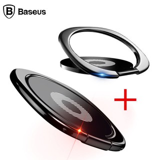 2 Pcs Baseus Universal 360° Finger Ring Stand Phone Holder For iPhone Samsung