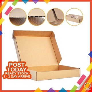 𝗦𝗘𝗟𝗙 𝗙𝗢𝗟𝗗𝗜𝗡𝗚 20x14x4cm Brown Cardboard Box Packaging Small Online Seller