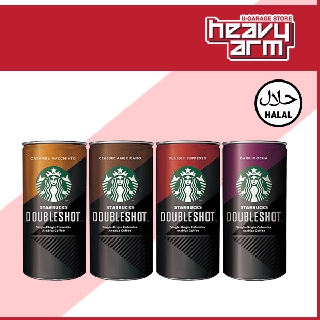 Starbucks Coffee Doubleshot Drink | Caramel Macchiato | Americano | Expresso | Dark Mocha (Halal) * 星巴克 罐装 咖啡饮料 *