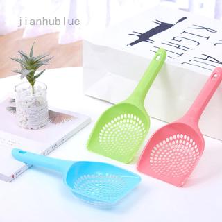 Cat Litter Scoop Plastic Thicken Large Pet Poops Scooper Cleaning Tool 3 Colors