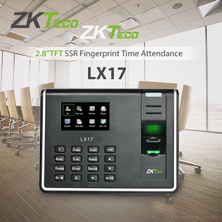 ZKTeco Attendance Machine Time Check-in Time Recorder Password Enter Check out Time Clock Time Card Punch Machine LX17 Attendance Machine
