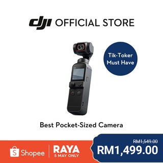 DJI Pocket 2 - 4K Gimbal Stabilized Pocket Size Video Camera Ideal for Vlogging