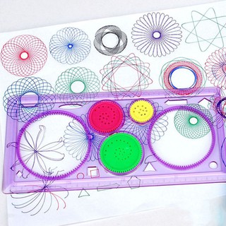 Spirograph Geometric Ruler Stencil Spiral Art Classic Toy Stationery Educational