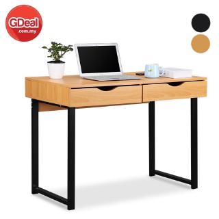 GDeal Modern Computer Study Table Home Office Table With Drawer - 2 Colors Available