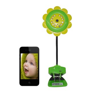 Wifi IP CCTV Mini Camera Sunflower Digital Audio Baby Monitor