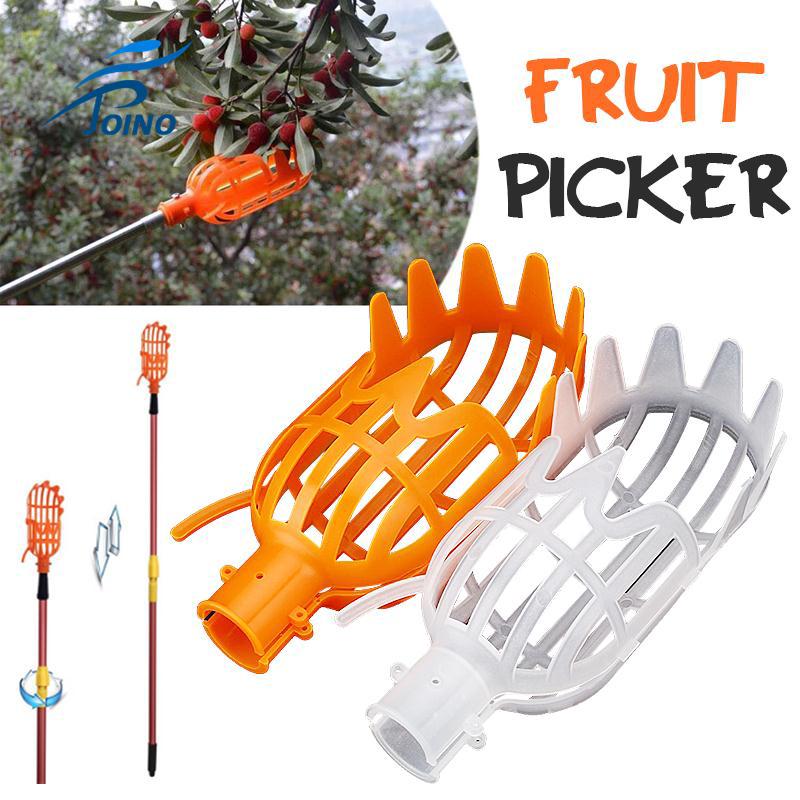 Plastic Fruit Picker Catcher Gardening Farm Garden Hardware Picking Device Tool