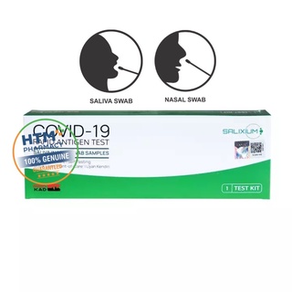 Salixium Covid-19 Saliva Antigen Rapid Test Kit [MDA approved]