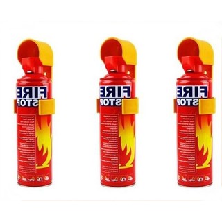 Portable Mini Fire Extinguisher Automotive Car & Home Dual Use (Set of 3)