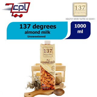 137 Degrees Almond Milk Unsweetened 1L