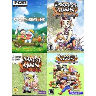 (PC GAME) 4 IN 1 Harvest Moon, Doraemon - Story of Seasons - CD