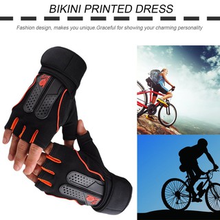 💕M&B💕【Ready Stock】 1 Pair Gym Gloves Sports Exercise Weight Lifting Training Fitness Outdoor Motorcycle Cycling Gloves
