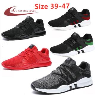 kasut sport Shoe Men kasut lelaki 【 Size 39-47 】 Just for Running Shoes Sneakers Men Korea Comfortable Loafers Men Fashion Breathable Sport Shoes for Men