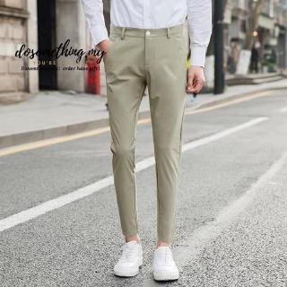 READY STOCK Men's business leisure pants Formal Pants Elastic Smart